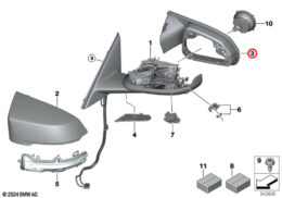 Mirror Supporting Ring, Right