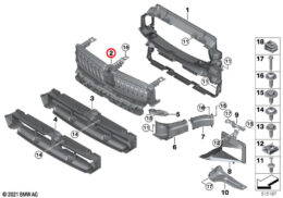 Front Upper Air Duct with Air Flap Control