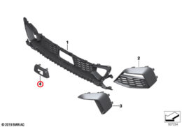 Bumper Centre Cover, Front