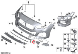 Front Spoiler Insert, Right