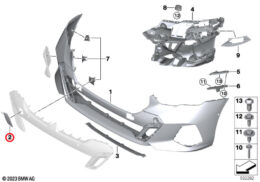 Front Towing Eye Cover