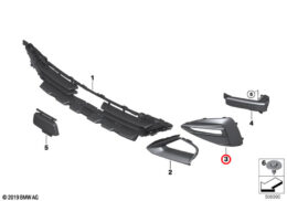 Side Grille, Front, Right