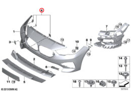 Front PDC/PMA Sensor Mounting Set