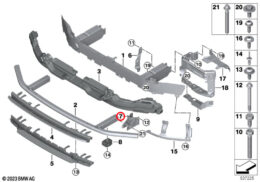 Bumper Adapter, Front, Right
