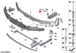 Front Upper Right Air Flap Bracket