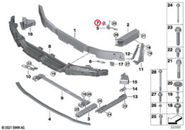 Front Bumper Supporting Plate