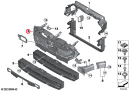 Upper Air Duct with Air-Flap Control