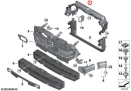 Upper Radiator Air Guide