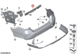 Rear Centre Bumper Guide