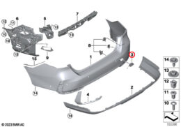 Rear Towing Eye Cover