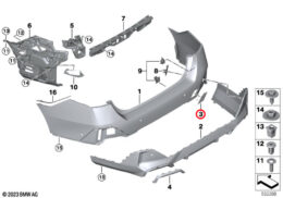Rear Towing Eye Cover