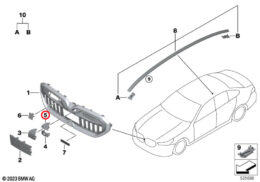 Front Camera Nozzle Cover